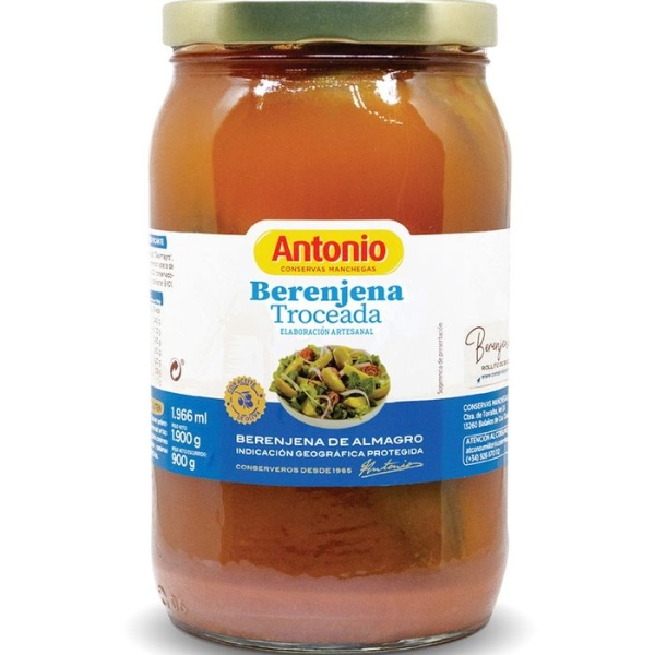 BERENJENA TROZOS ANTONIO FRASCO 2 KG.